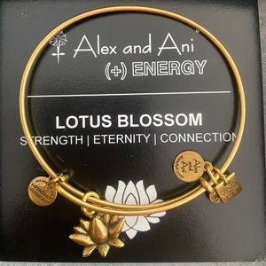 Alex & Ani lotus blossom bracelet
